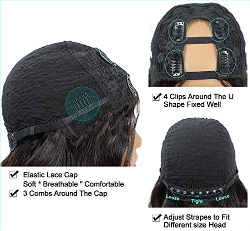 Loose Body Wave Texture  Human Hair U part Wig - Image 4