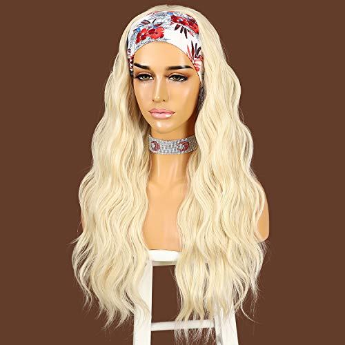 Loose Body Wavy Extra Long Headband Wig - Image 19