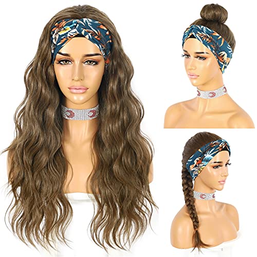 Loose Body Wavy Extra Long Headband Wig - Image 22