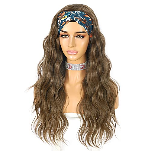 Loose Body Wavy Extra Long Headband Wig - Image 25