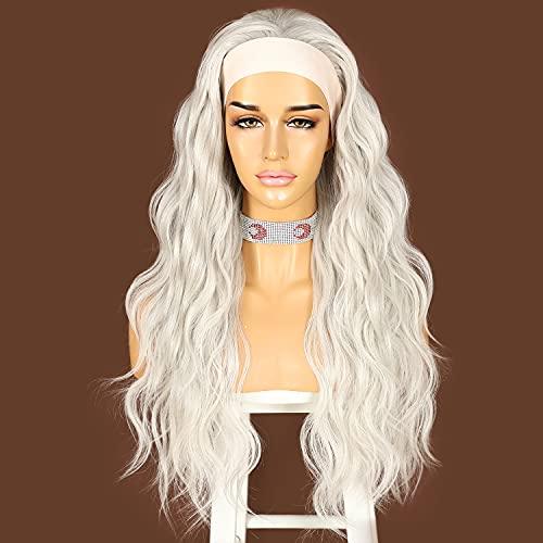 Loose Body Wavy Extra Long Headband Wig - Image 32