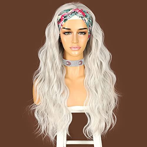 Loose Body Wavy Extra Long Headband Wig - Image 35