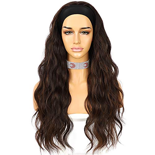 Loose Body Wavy Extra Long Headband Wig - Image 37