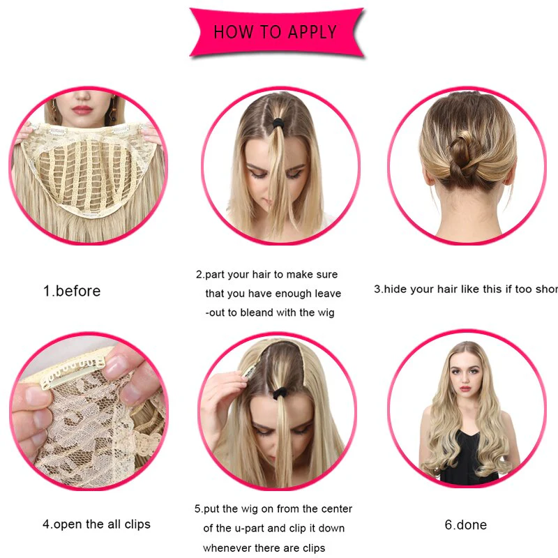 Luxury Human Hair U part Wig - Image 3