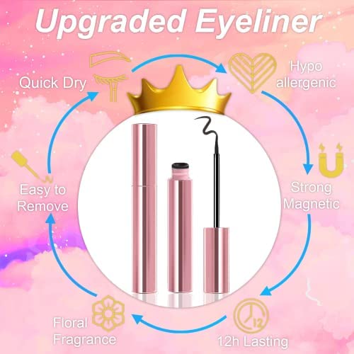 Magnetic Eyelashes and Eyeliner Kit - Image 3