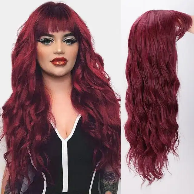 Melania Heat Resistant Water Wave Wig - Image 2