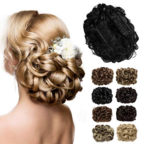 Messy Bun Chignon Hairpiece - Image 12