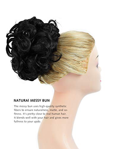 Messy Bun Chignon Hairpiece - Image 15