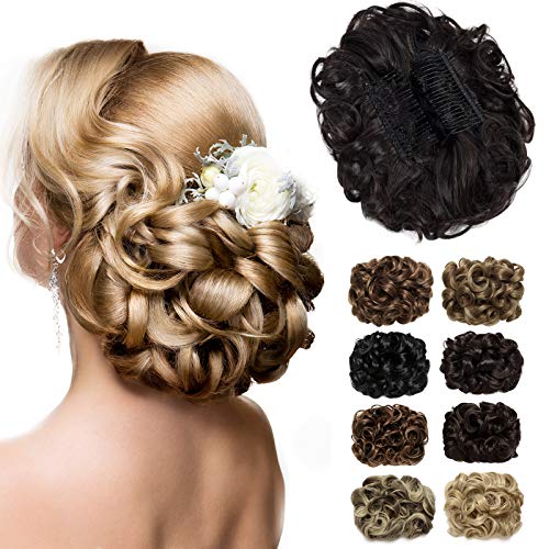 Messy Bun Chignon Hairpiece - Image 17