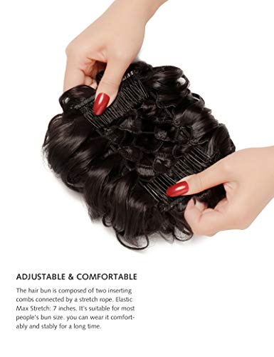 Messy Bun Chignon Hairpiece - Image 19