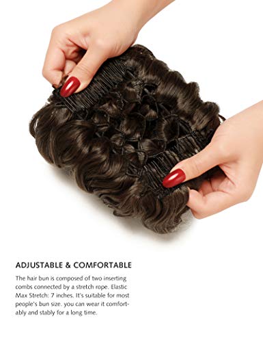 Messy Bun Chignon Hairpiece - Image 24