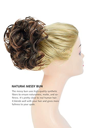 Messy Bun Chignon Hairpiece - Image 25
