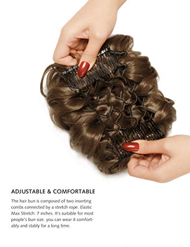 Messy Bun Chignon Hairpiece - Image 28