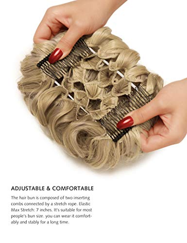 Messy Bun Chignon Hairpiece - Image 3