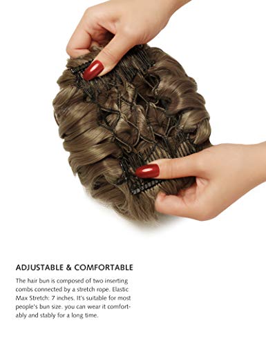 Messy Bun Chignon Hairpiece - Image 33