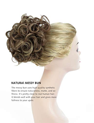 Messy Bun Chignon Hairpiece - Image 34