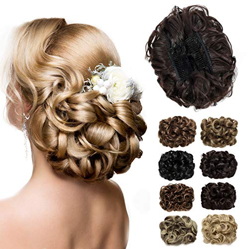 Messy Bun Chignon Hairpiece - Image 35