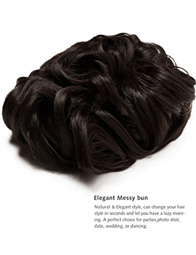 Messy Bun Chignon Hairpiece - Image 36