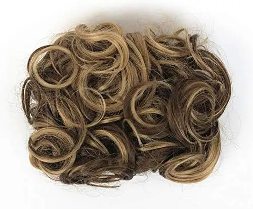 Messy Bun Curly Hair Extension - Image 17