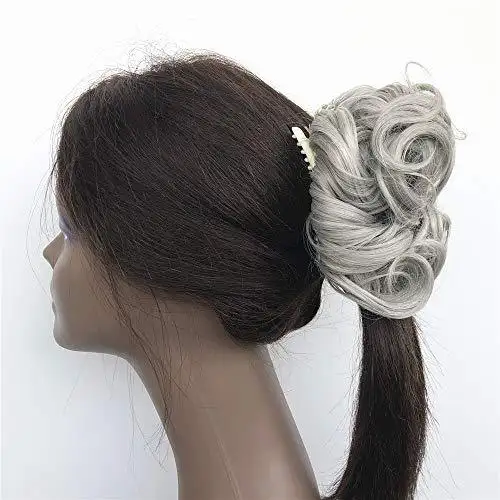 Messy Bun Curly Hair Extension - Image 29