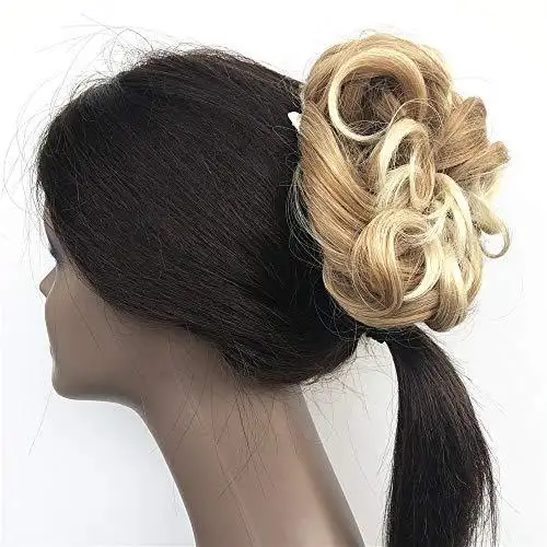 Messy Bun Curly Hair Extension - Image 3
