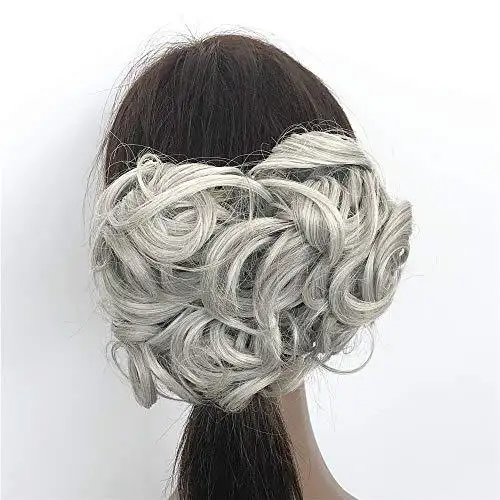 Messy Bun Curly Hair Extension - Image 30