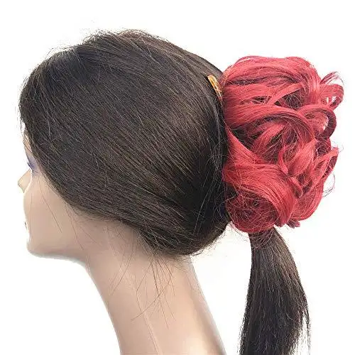 Messy Bun Curly Hair Extension - Image 38