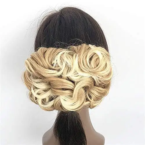 Messy Bun Curly Hair Extension - Image 4