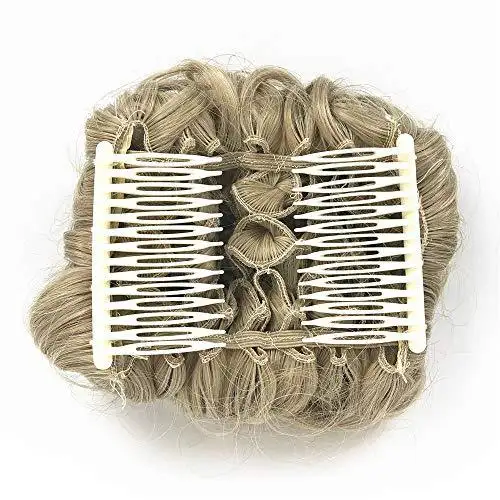 Messy Bun Curly Hair Extension - Image 8
