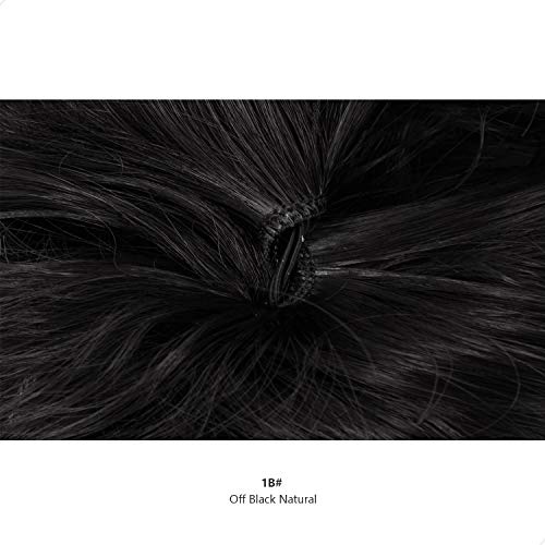 Messy Bun Hair Piece Tousled Updo - Image 17
