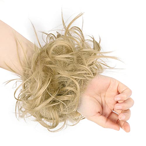 Messy Bun Hair Piece Tousled Updo - Image 40