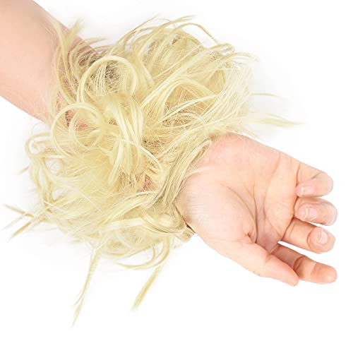 Messy Bun Hair Piece Tousled Updo - Image 50