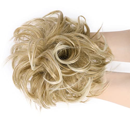 Messy Bun Hair Piece Tousled Updo - Image 56