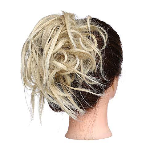 Messy Curly Bun with Combs - Image 107