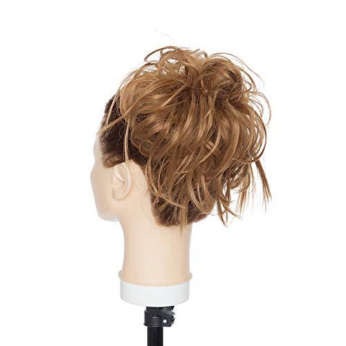 Messy Curly Bun with Combs - Image 111