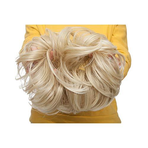 Messy Curly Bun with Combs - Image 118
