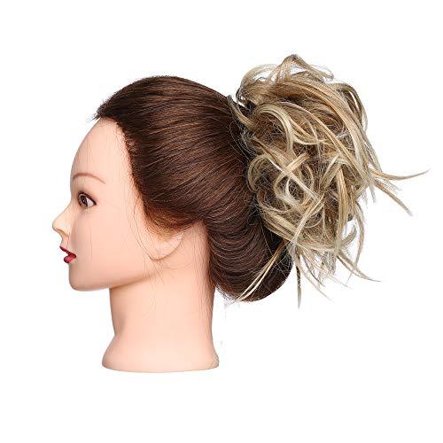Messy Curly Bun with Combs - Image 123