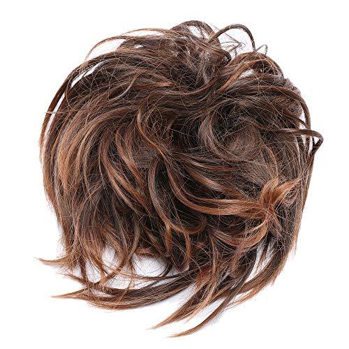 Messy Curly Bun with Combs - Image 124