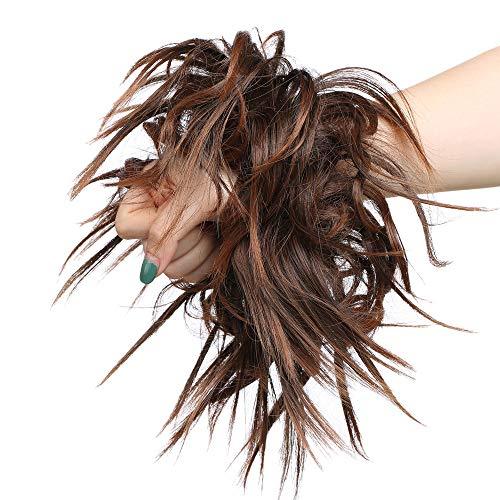 Messy Curly Bun with Combs - Image 125