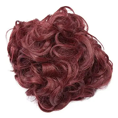 Messy Curly Bun with Combs - Image 27