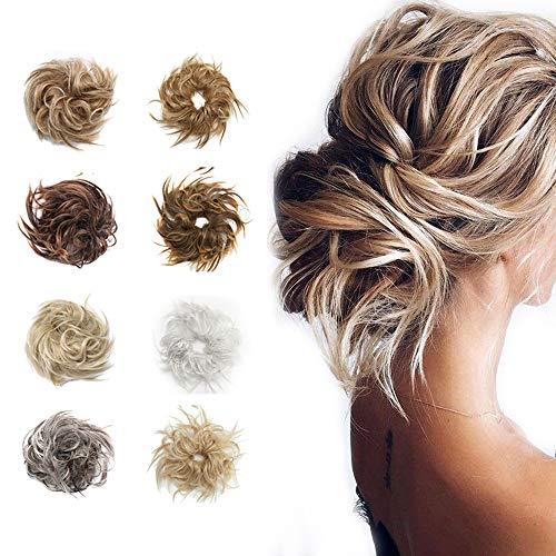 Messy Curly Bun with Combs - Image 39