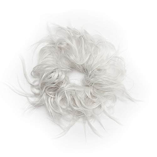 Messy Curly Bun with Combs - Image 40
