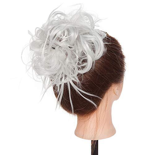 Messy Curly Bun with Combs - Image 41