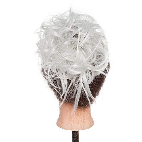 Messy Curly Bun with Combs - Image 42