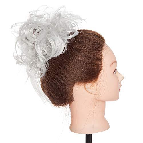 Messy Curly Bun with Combs - Image 43