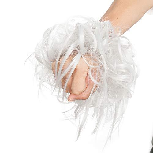 Messy Curly Bun with Combs - Image 44