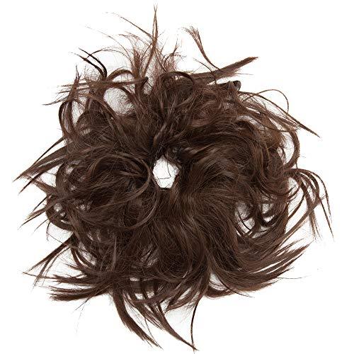 Messy Curly Bun with Combs - Image 52