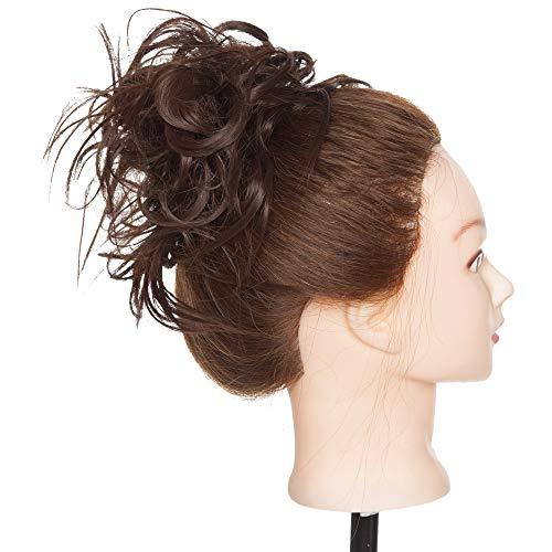 Messy Curly Bun with Combs - Image 56