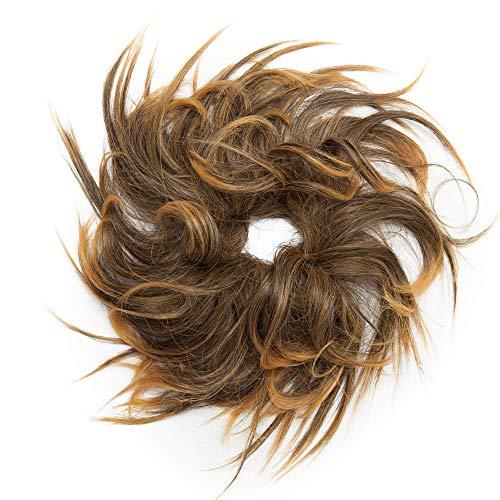 Messy Curly Bun with Combs - Image 57