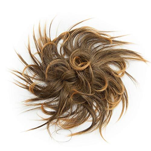Messy Curly Bun with Combs - Image 58
